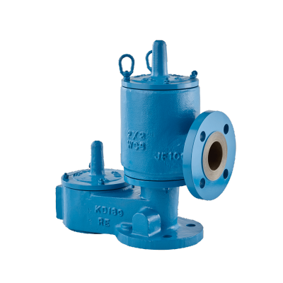Photo of Groth 1720A Pressure/Vacuum Relief Valve w/ Pipe-away Feature and same-size inlet and outlet