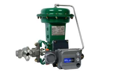 Photo of Remanufactured Fisher® Control Valves and Actuators