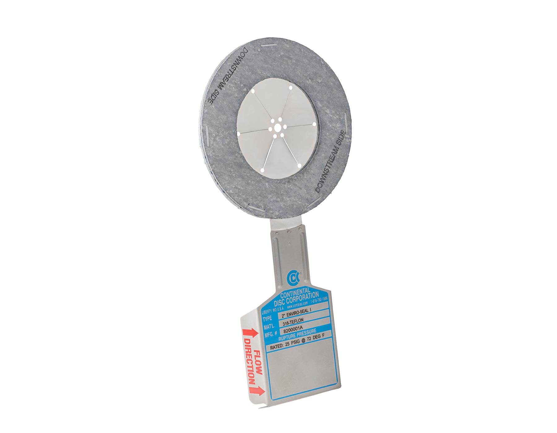 CDC Enviro-Seal Rupture Disc from Valve Sales Inc.